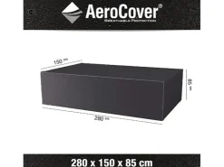 Aerocover Atmungsaktive Schutzhülle für Sitzgruppen 280x150x85 cm* Stühle