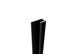 AICA 210cm Kantenprofil Aluminium Profil für 3mm Aluverbundplatte Matt Weiß* Regal Weiß