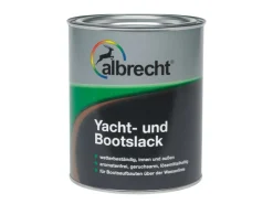 Albrecht Yacht- und Bootslack Transparent hochglänzend 750 ml* Speziallacke
