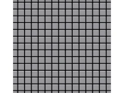 ALLOY Mosaik Fliese Massiv Metall Edelstahl Matt Grau 1,6mm Stark Mosaic-s-s-ma 1 Paket mit 10 Matten 1,04 m2 Grau* Mosaik