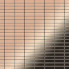 ALLOY Mosaik Fliese Massiv Metall Kupfer Gewalzt Kupfer 1,6mm Stark Cabin-cm 1 Paket mit 10 Matten 1,01 m2 Kupfer* Mosaik