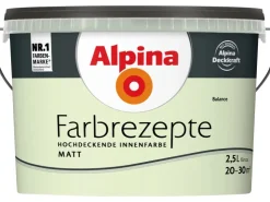 Alpina Farbrezepte matt 2,5 Liter* Innenfarben