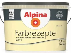 Alpina Farbrezepte matt 2,5 Liter
