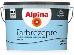 Alpina Farbrezepte matt 2,5 Liter