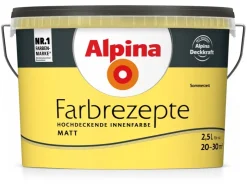 Alpina Farbrezepte matt 2,5 Liter