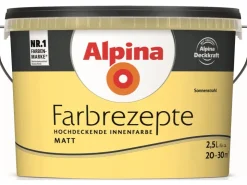 Alpina Farbrezepte matt 2,5 Liter* Innenfarben