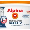 Alpina Fassadenschutz Weiß matt 1 Liter* Weißlacke