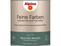 Alpina Feine Farben Lack No. 37 Held des Waldes® Grün edelmatt 750 ml