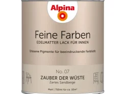Alpina Feine Farben Lack No. 07 Zauber der Wüste® Beige edelmatt 750 ml* Grundierung