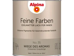 Alpina Feine Farben Lack No. 35 Wiege des Aromas® Grau-Beige edelmatt 750 ml* Buntlacke