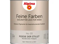Alpina Feine Farben Lack No. 03 Poesie der Stille® Grau edelmatt 750 ml