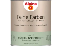 Alpina Feine Farben Lack No. 10 Hüterin der Freiheit® Grün edelmatt 750 ml