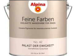 Alpina Feine Farben No. 42 Palast der Ewigkeit® Graurosa edelmatt 2,5 l