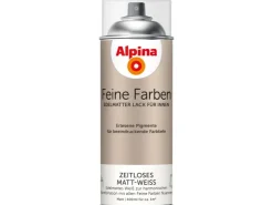 Alpina Feine Farben Sprühlack Zeitloses Matt-Weiss edelmatt 400 ml* Weißlacke|Sprühlacke