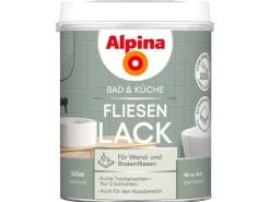 Alpina Fliesen-Lack Bad & Küche 2 Komponenten Seidenmatt 750 ml