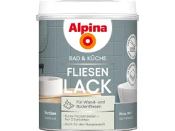 Alpina Fliesen-Lack Bad & Küche 2 Komponenten Seidenmatt 750 ml* Speziallacke|Grundierung
