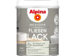 Alpina Fliesen-Lack Bad & Küche 2 Komponenten Seidenmatt 750 ml