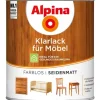 Alpina Klarlack für Möbel Transparent seidenmatt 750 ml* Grundierung