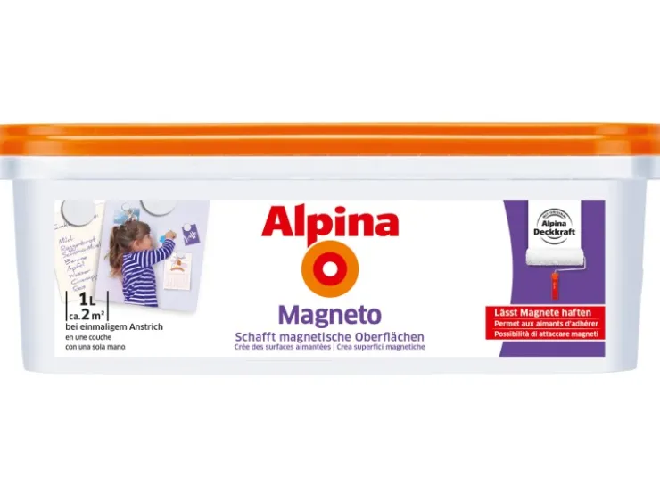 Alpina Magneto magnetische Grundfarbe 1 Liter