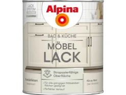 Alpina Möbel-Lack Bad & Küche Kreidefelsen Seidenmatt 750 ml