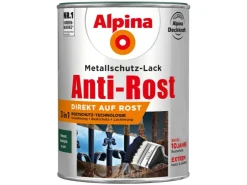 Alpina Metallschutz-Lack Anti-Rost glänzend 2,5 Liter* Speziallacke
