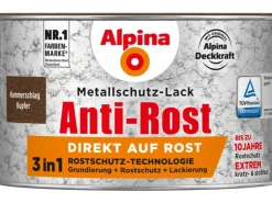 Alpina Metallschutz-Lack Anti-Rost Hammerschlag 300 ml