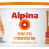 Alpina Wandfarbe DIN-EN Weiß matt 2,5 l* Weißlacke