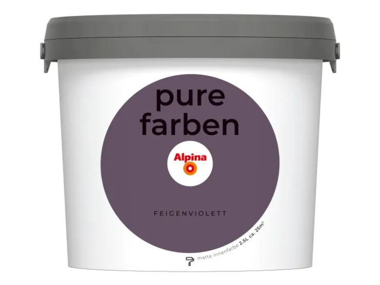 Alpina Wandfarbe Pure Farben 2,5 l