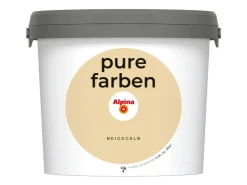 Alpina Wandfarbe Pure Farben Beigegelb 2,5 l* Innenfarben