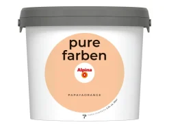 Alpina Wandfarbe Pure Farben Papayaorange 2,5 l