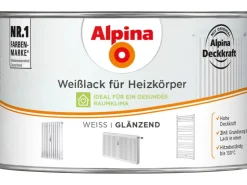 Alpina Weißlack für Heizkörper glänzend 300 ml* Grundierung