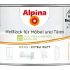 Alpina Weißlack für Möbel & Türen matt 300 ml* Weißlacke|Stühle