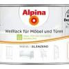 Alpina Weißlack für Möbel & Türen glänzend 300 ml* Weißlacke|Grundierung