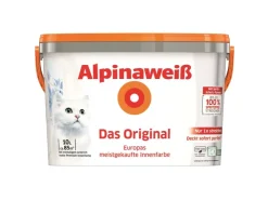 Alpina weiß Wandfarbe Das Original Weiß Matt 10 l
