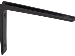 Alukonsole Bea 20 cm x 15 cm Schwarz* Wandregale|Bücherregale