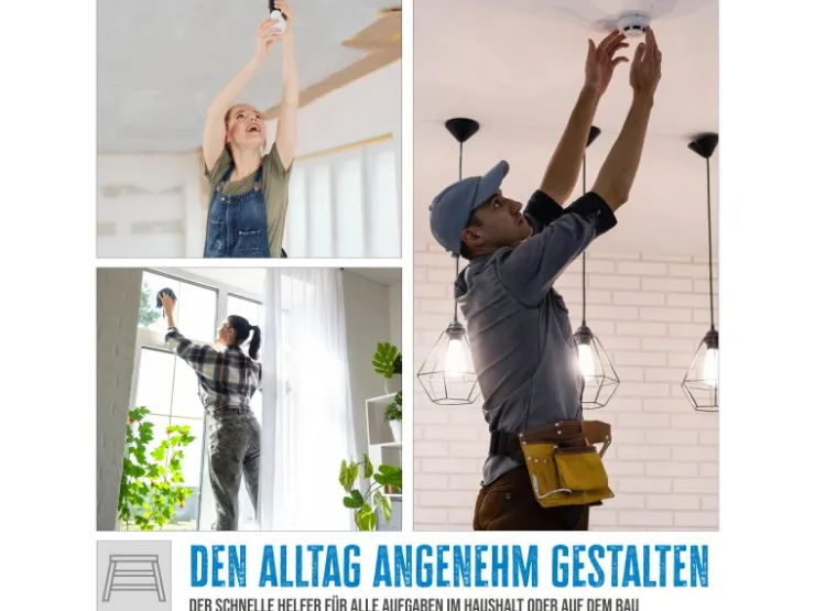 Güde Aluminium Trittleiter GAT 3S* Leitern