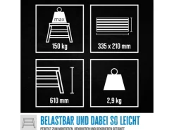 Güde Aluminium Trittleiter GAT 3S* Leitern