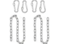 AMANKA 2er Set Hängesessel Kette 100 cm Aufhängung mit 4 Karabiner bis 230 kg* Sessel