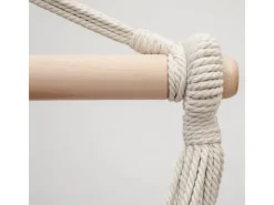 AMANKA Hängesessel bis 150 kg Belastbar 185x 130 cm Limetten-* Sessel