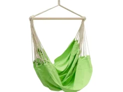 AMANKA Hängesessel bis 150 kg Belastbar 185x 130 cm Limetten-* Sessel