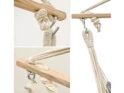 AMANKA XXL-Hängesessel bis 150 kg Belastbar 185 x 130 cm* Sessel