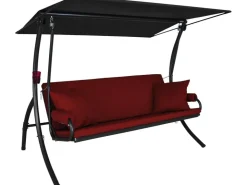 Angerer Freizeitmöbel Angerer Hollywoodschaukel Elegance Joy 3-Sitzer mit Liegefunktion* Kissenbezüge