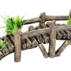 Aquarium-Dekofigur Brücke Holz* Terraristik