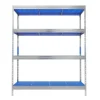 AR Shelving Lebensmittelregal Gastronorm L 180 cm x 150 cm x 50 cm* Kellerregale
