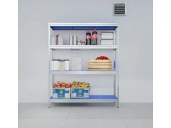 AR Shelving Lebensmittelregal Gastronorm L 180 cm x 150 cm x 50 cm* Kellerregale
