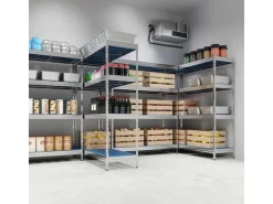 AR Shelving Lebensmittelregal Gastronorm L 180 cm x 150 cm x 50 cm* Kellerregale