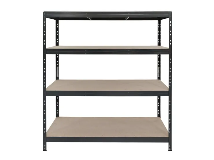 AR Shelving Rivet Schwerlastregal 180 x 150 x 60 cm 4 Böden Anthrazit FSC®* Kellerregale|Holzregale