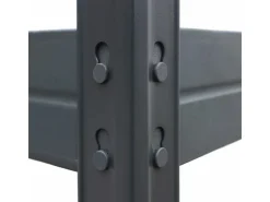 AR Shelving Rivet Schwerlastregal 180 x 150 x 60 cm 5 Böden Anthrazit FSC®
