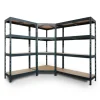 AR Shelving Rivet Set 180 x 180 x 210 x 45 cm mit 4 HDF-Böden Anthrazit