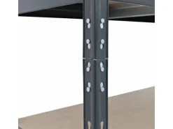 AR Shelving Rivet Set 180 x 210 x 240 x 45 cm mit 4 HDF-Böden Anthrazit* Metallregale|Kellerregale